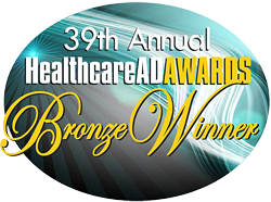 Healthcare Ad Awards Bronze Winner