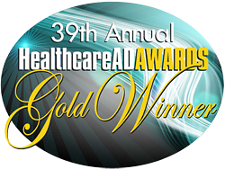 Healthcare Ad Awards Gold Winner